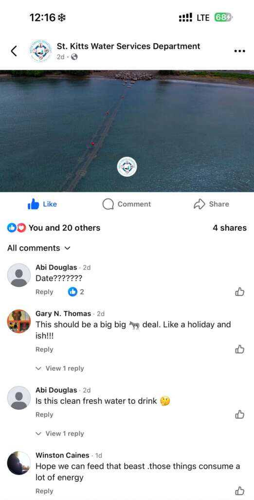 Social media comments