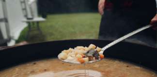 WSD to Host Three Stone Cook-Off Competition Closeup of delicious soup with potatos and carrots