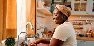 See the Water Service Supply Schedule for November 2025 Woman washing hands
