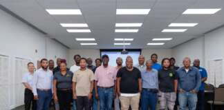 The Energy Unit Hosts Workshop for Local Technicians to Streamline the Application Process for Solar PV Installations Photo of Energy Technicians